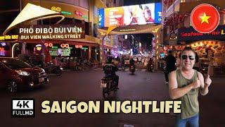 Bui Vien Street - Saigon nightlife HOT SPOT - Walking Street - Ho Chi Minh City