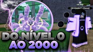 UPEI MINHA GYUKI DO NÍVEL 0 ATÉ 2000 NO SHINDO LIFE!!! EM MENOS DE 6 HORAS