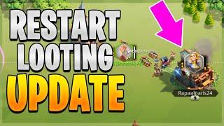 Zeroing and Looting CIty in JumpStart Account | Rise of Kingdoms