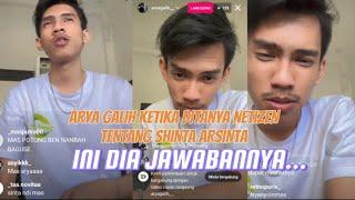 ARYA GALIH KETIKA DITANYA NETIZEN TENTANG SHINTA ARSINTA||BEGINI JAWABANNYA||