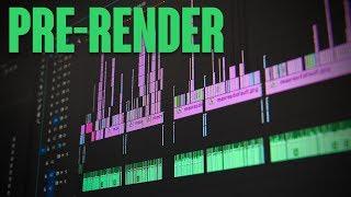 USE PRE-RENDER IN YOUR PREMIERE PRO PROJECT | SAVE TIME AND NERVES