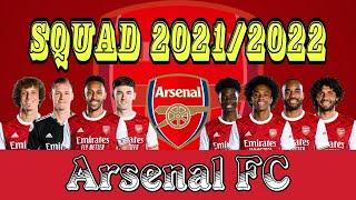 Arsenal FC Squad Information 2021/2022