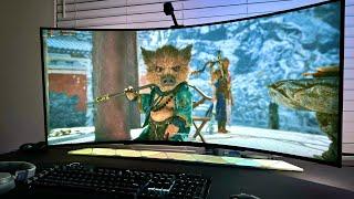 I Can't Stop Playing This... Black Myth Wukong on a 2024 LG UltraWide OLED | RTX HDR Gameplay Part 1