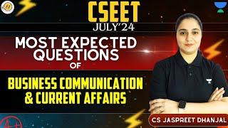 Most Expected Questions of Business Communication & Current Affairs #unacademy #cseet