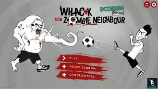 Whack Your Zombie Neighbour: Scorum Edition (by Netcreeper Games) - Android / iOS Gameplay