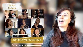 Indonesia's Various Artists   We Are the World - Vocal Coach Reaction