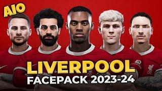 Liverpool FC Facepack Season 2023/24 - Sider and Cpk - Football Life 2023 and PES 2021