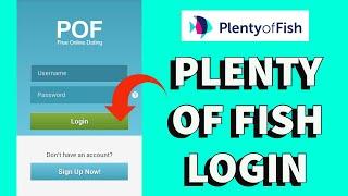 POF Login Sign In 2021 || Login to PlentyofFish Account (Easy Tutorial)