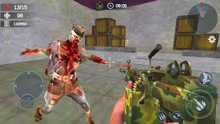 Zombie 3D Gun Shooter- Real Survival Warfare - Android Game Gameplay Part 11