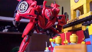 Transformers Dark of the Moon Dino’s introduction [STOP MOTION]