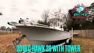 C Hawk 26 with tower