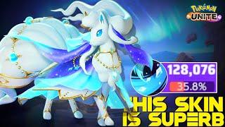 NINETALES LOOKS INCREDIBLY POWERFUL WITH NEW LEGENDAY HOLOWEAR  | POKEMON UNITE