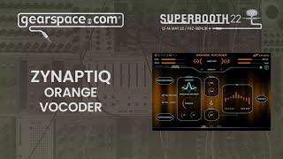 Zynaptiq Orange Vocoder Plugin - Gearspace @ Superbooth 2022