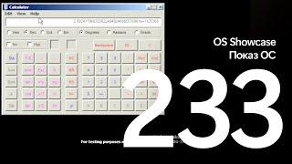 Windows 5.3 Calculator Edition - OS Showcase Episode 233