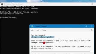How to repair or rebuild the WMI Repository on Windows 11/10