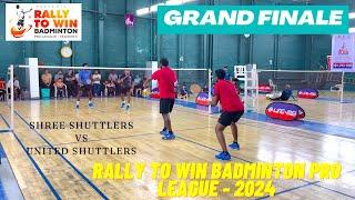 GRAND FINALE - NAZEER/GANESH vs SARAVANAN/SASI || Rally To Win Badminton Pro League 2024 - Erode