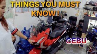 How to rent a Motorbike/ Scooter in Cebu, Philippines 