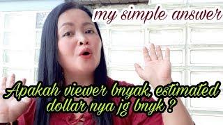 Kenapa Penghasilan YouTube Kecil Padahal Viewer Banyak - Amy valeria carolina