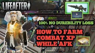 How to farm combat xp while afk in lifeafter