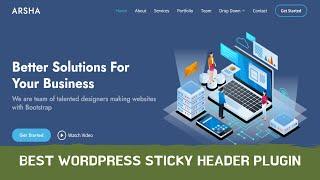 WordPress Sticky Header Plugin 