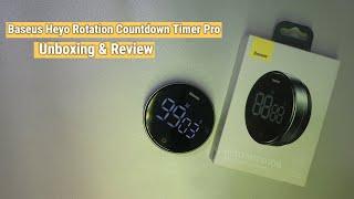 Baseus Heyo Rotation Countdown Timer Pro Unboxing & How To Use