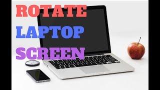 Rotate Your Windows 10 Laptop Screen Back To Normal Position