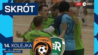 FC Reiter Toruń - Rekord Bielsko-Biała 2:8 | SKRÓT | 14. kolejka (2024/25)