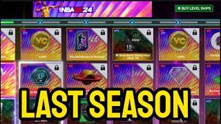 NBA 2K24 ALL SEASON 9 REWARDS (LAST SEASON)