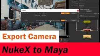 How to use Nuke Camera in Maya | Exporting Nuke Camera to Maya
