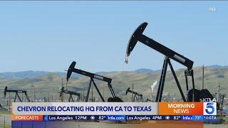 Chevron leaving California for Texas