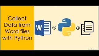 Collect Data From Word Files with Python