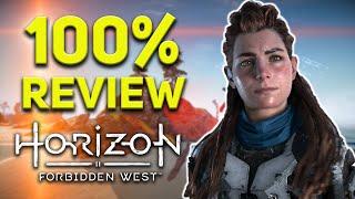 HORIZON FORBIDDEN WEST - Review After 100% Completion (No Spoilers PS4 Review)