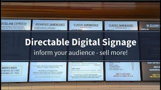 Easy-to-Use, Affordable Digital Signage from Directable