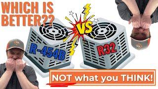 R454B Vs. R32, which is better? Not what you THINK!