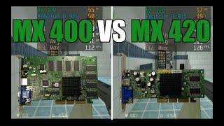 GeForce2 MX 400 vs GeForce4 MX 420 Test In 4 Games - Only OpenGL (No FPS Drop - Capture Card)