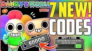 ️AUGUST!CODES️DANDY'S WORLD ROBLOX CODES 2024 - DANDYS WORLD CODES 2024