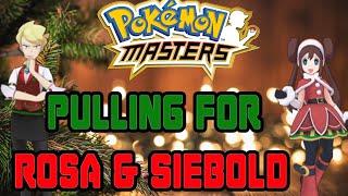 HUGE WIN? Pokemon Masters - Pulling for Holiday Rosa and Siebold 2019