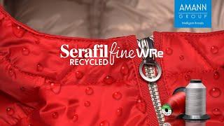 Serafil fine Recycled WRe: AMANN's water-repellent, recycled thread for all fine materials