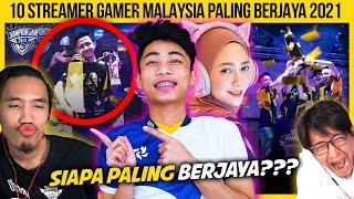 10 GAMER STREAMER TERKENAL DI MALAYSIA TAHUN 2021 YANG KORANG TAK SANGKA