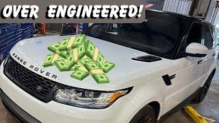 Most Expensive Over Engineered Exhaust EVER!!! 2017 Range Rover 3.0 Diesel