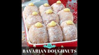 Bavarian Cream Donuts – Soft, Pillowy & Filled with Vanilla Cream!