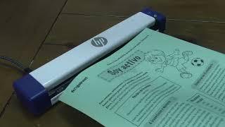 HP Small USB Document & Photo Scanner Review, Very convenient and fast!