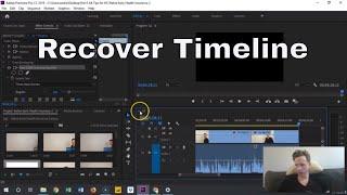 Accidentally Deleted Timeline Premiere Pro   How to Recover