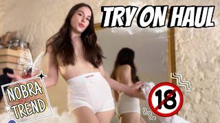 No Bra Trend Try On Haul Transparent Blouses  See-Through FT. Michelle Larsson