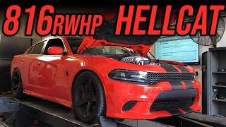 Hellcat Charger Makes 816 RWHP!