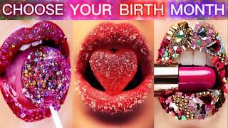 Choose Your Birth Month & See Your Beautiful Lips | Gorgeous Lip Art | Birth Month Lips |