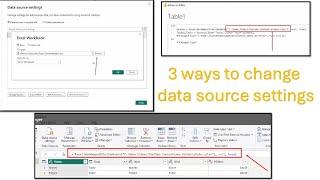 PL 300 Test Prep - Power BI and Configuring Data Source Settings