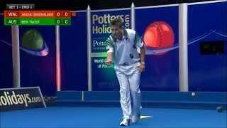 Lawn Bowls: World Indoor Singles Championship 2014 - Ben Twist VS Jason Greenslade