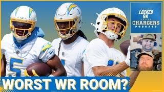 The Chargers DO NOT have NFL's Worst Receivers | Ladd McConkey's Health is Incredibly Important