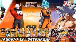 Dragon Ball FighterZ Mugen V2.0 - Descargar [2019]